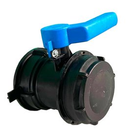 Hlavný výpustný klapkový ventil pre IBC kontajner 100mm/S100x8 Schutz