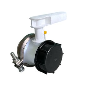 Hlavný výpustný posuvný klapkový ventil pre IBC kontajner 62mm/S60x6 Werit
